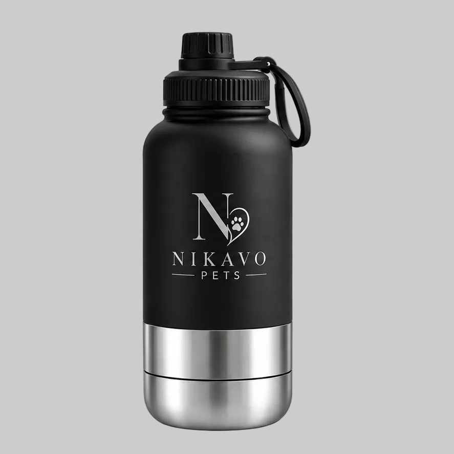 NIKAVO PETS insulated travel bottle - Black
